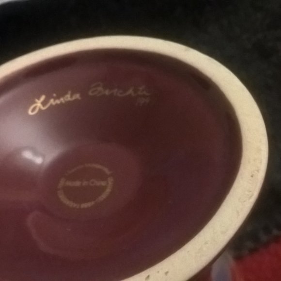 Linda Frichtel Set Of 2 Vintage Jazz Mardi Gras Source Incorporated Cups 1999 - Picture 9 of 16